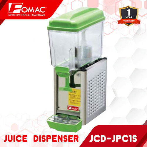 [EZO.5200335] Mesin jus dispenser pendingin minuman JCD-JPC1S 1 Tuas FOMAC