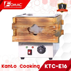[EZO.5200345] FOMAC Kanto Cooking KTC-E16 Mesin Penghangat Makanan Perebus Odeng 0088