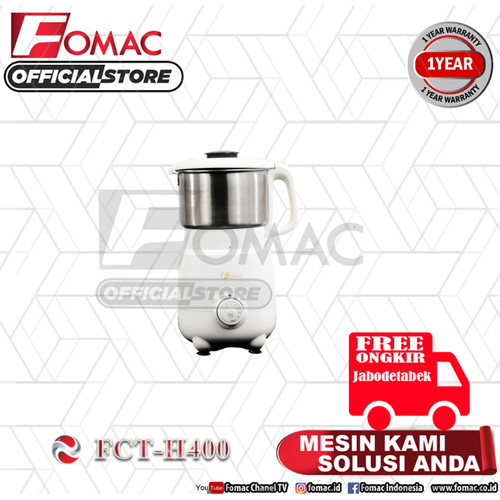 [EZO.5200359] Mesin Penepung Food Grinder FCT-H400 FOMAC
