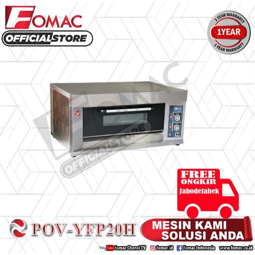 [EZO.5200368] Mesin Oven Pizza / POV-YFP20H FOAMC