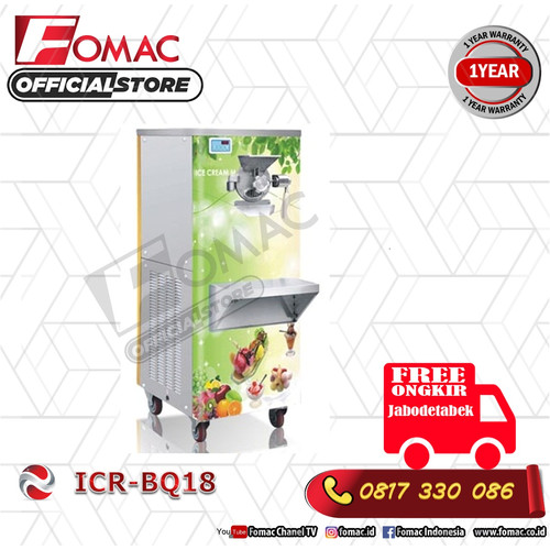 [EZO.5200370] Mesin Ice Cream Standing - ICR-BQ18 FOMAC