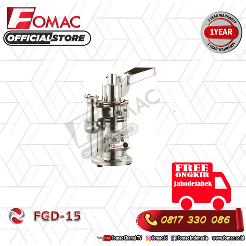 [EZO.5200376] Mesin Penepung Food Grinder / FGD-15 FOMAC
