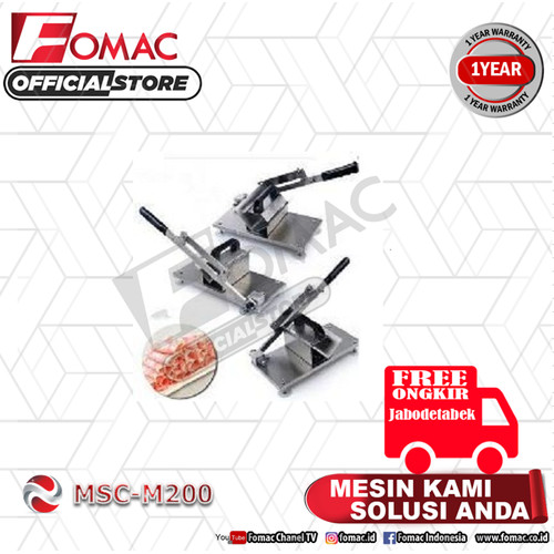 [EZO.5200390] MSC-M200 / Mesin Pemotong Daging Beku Manual