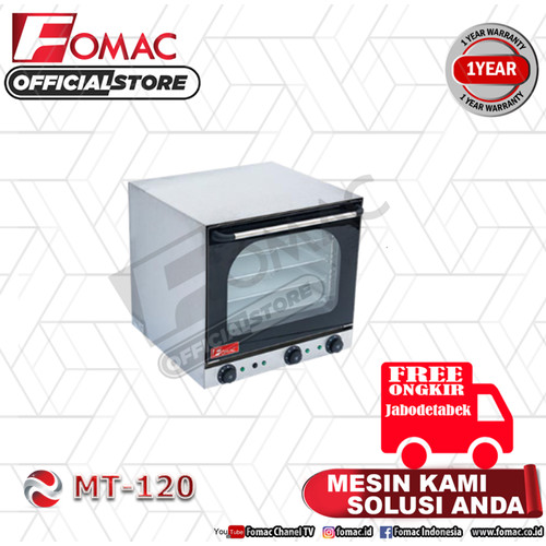 [EZO.5200407] Mesin Convection Oven Listrik BOV-MT120 FOMAC