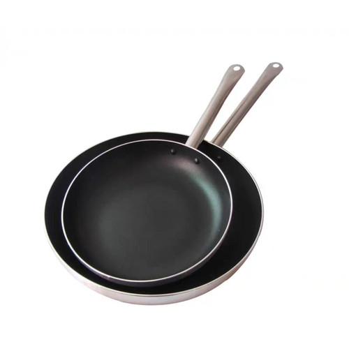 [EZO.5100004] Frying Pan Aluminium Round Holder MUTU - Wajan Teflon Penggorengan Aluminium Anti Lengket Gagang Bulat FYP-18AT 20AT 22AT 24AT 26AT 28AT 30AT 32AT 34AT 36AT 40AT