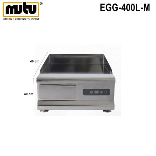 [EZO.5100008] MUTU ELECTRIC GRIDLE - MUTU EGG-600L-M Alat Griller Pemanggang Panganggan Telur Pancake Daging Elektrik Listrik Ukuran 60 x 40 cm EGG-600L-M MUTU