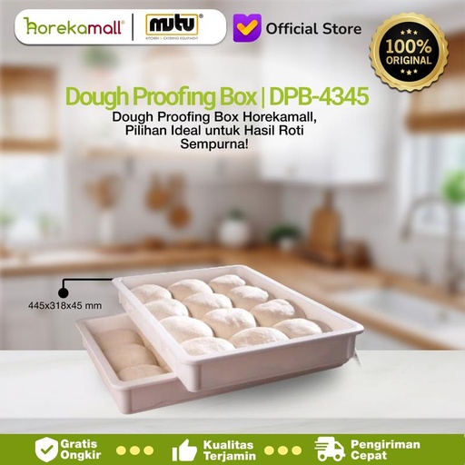[EZO.5100009] Dough Proofing Box (DPB) / Tempat Wadah Tutup Pengembang Adonan Ukuran 65 cm x 4.5 cm, 46 cm x 32 cm, 58 cm x 38.5 cm MUTU