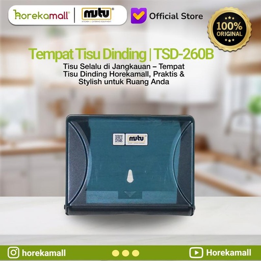 [EZO.5100033] Tempat tissue toilet / tempat tissue dinding TSD-260B