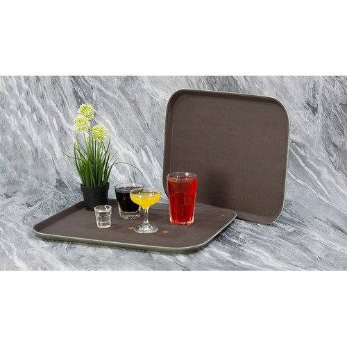 [EZO.5100047] nampan anti slip/nampan kotak / Baki anti slip