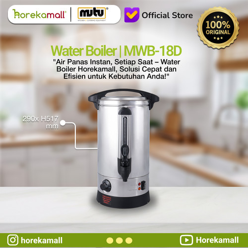 [EZO.5100057] Water boiler / pemanas air / alat masak air MWB-18D
