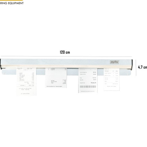 [EZO.5100062] Tab grabber / penjepit kertas menu 120 cm PBH-1200A
