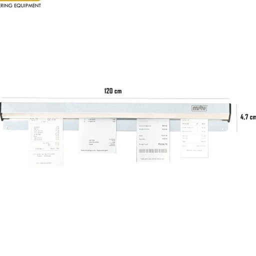 [EZO.5100062] Tab grabber / penjepit kertas menu 120 cm PBH-1200A