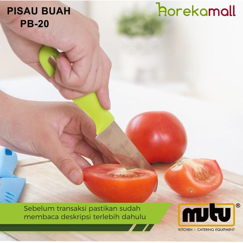 [EZO.5100089] pisau buah | pisau warna 5 pcs PB-20