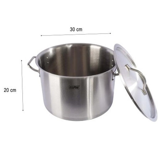 [EZO.5100101] stockpot stainless | panci masak stainless STP-1479