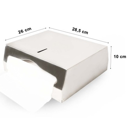 [EZO.5100115] Tempat tisue stainles/paper holder/toilet tissue MUTU TSD-285B