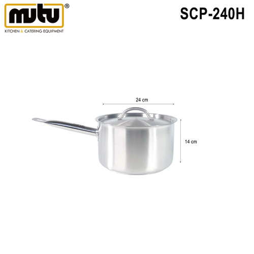[EZO.5100141] Sauce Pot | panci masak MUTU SCP-240H