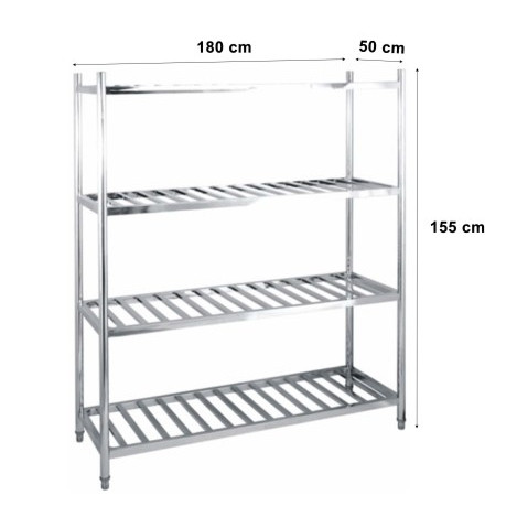 [EZO.5100153] Rak stainless steel Mutu SRK-18L