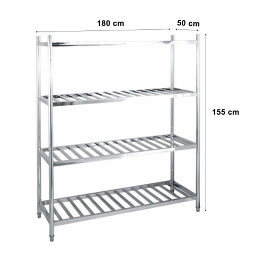 [EZO.5100153] Rak stainless steel Mutu SRK-18L