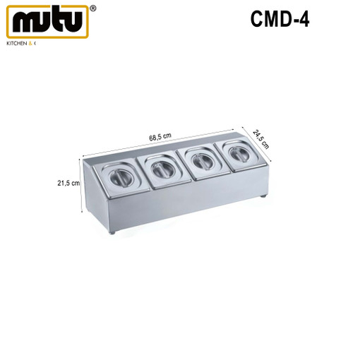 [EZO.5100167] tempat bumbu/tempat topping CMD-4