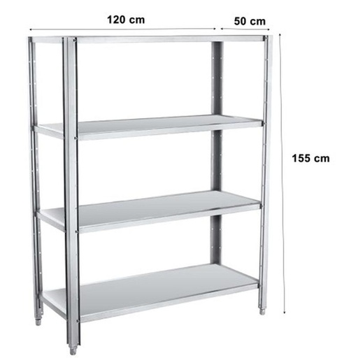 [EZO.5100171] rak susun /rak barang/rak dapur stainless steel Mutu SRK-A12