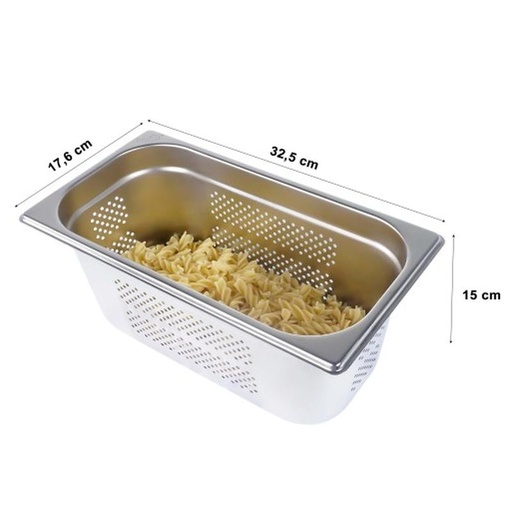 [EZO.5100190] wajan peniris sayur 1/3 Mutu PAN-13150P