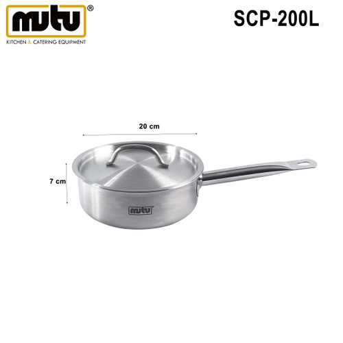 [EZO.5100193] panci masak 2 liter Mutu SCP-200L