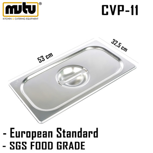 [EZO.5100206] tutup Pan 1/1   Mutu CVP-11