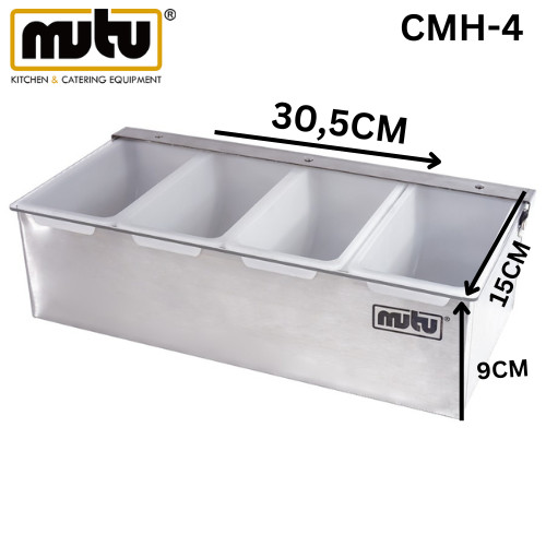 [EZO.5100217] Tempat Bumbu Tutup Transparan Mutu CMH-5