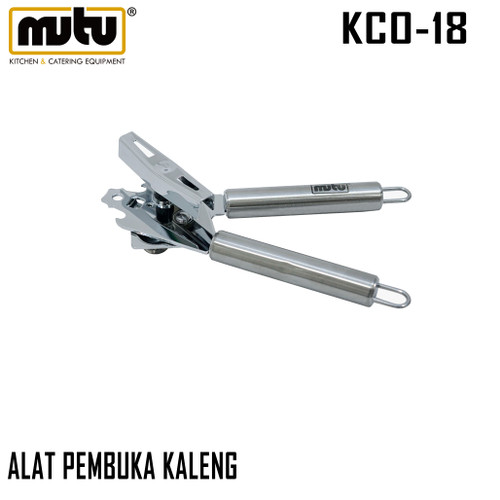[EZO.5100271] Alat pembuka kaleng stainless steel Mutu KCO-18