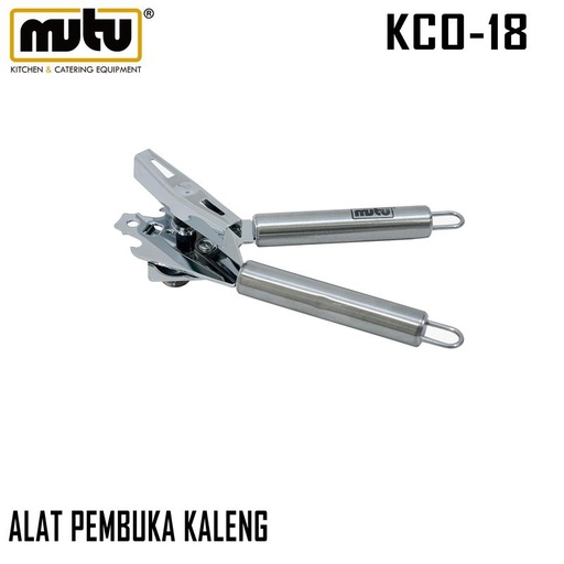 [EZO.5100271] Alat pembuka kaleng stainless steel Mutu KCO-18