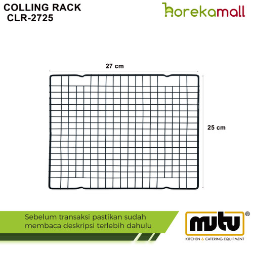 [EZO.5100277] Rak Kue/ Cooling Rack Cafe/ Pendingin Kue Props 25 x 27 CLR-2527