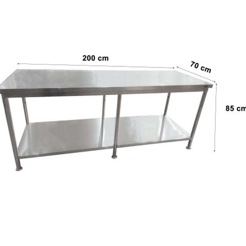 [EZO.5100286] Meja kerja | meja dapur |worktable stainless RWT-20