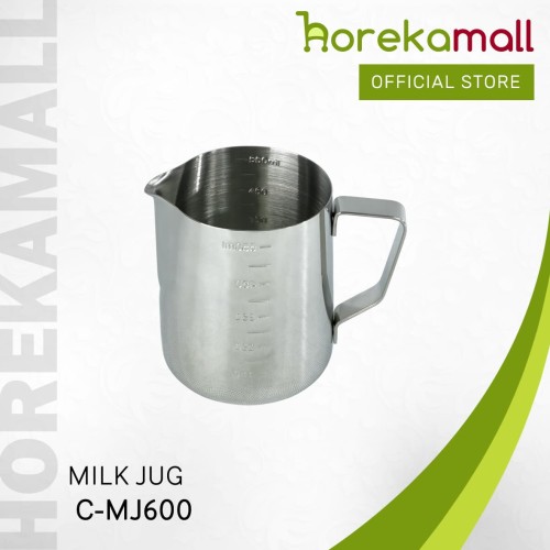 [EZO.5100326] Milk Jug Coffee 600 ml Latte Jug Coffee 600 ml Mutu C-MJ600