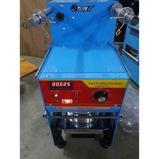 [EZO.5000049] Cup Sealer Mesin Press Gelas ET-A9 Automatic + Gratis Roll