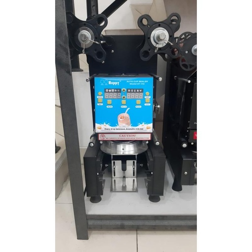 [EZO.5000053] Cup Sealer Mesin Press Gelas Full Auto ET-H3 Digital Counter + Roll