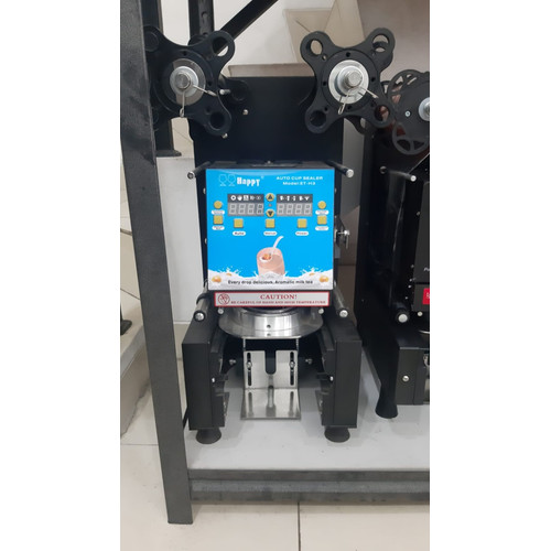 [EZO.5000053] Cup Sealer Mesin Press Gelas Full Auto ET-H3 Digital Counter + Roll