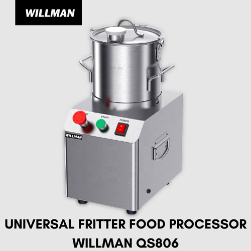 [EZO.5000165] Universal Fritter Food Processor WILLMAN QS-806 Mesin Giling Bumbu 6 L