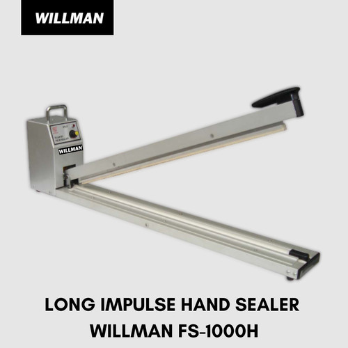 [EZO.5000195] Long Arm Hand Impulse Sealer Mesin Press Plastik Panjang FS-1000H 1m