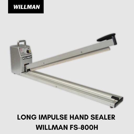 [EZO.5000197] Long Arm Hand Impulse Sealer Mesin Press Plastik Panjang FS-800H 80cm