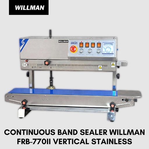 [EZO.5000203] Continuous Band Sealer Vertical FRB 770ii WILLMAN/ HUALIAN BERGARANSI