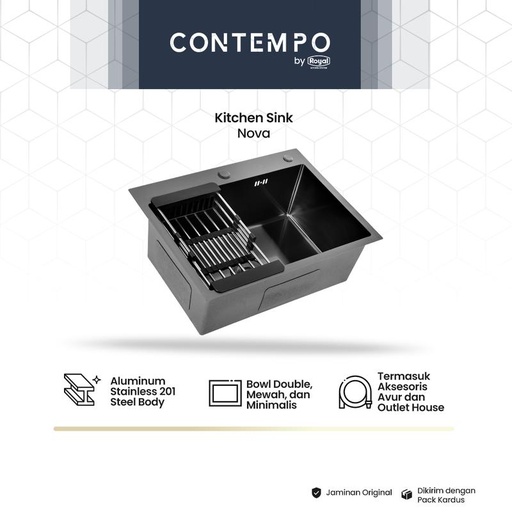 [EZO.4900004] Royal Kitchen Sink Contempo Nova
