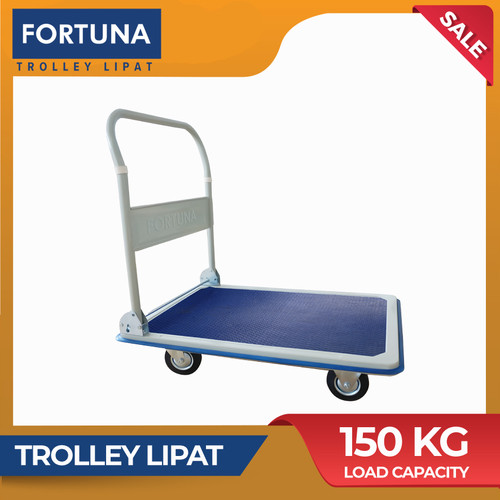 [EZO.4900006] Fortuna Troli Barang 150 Kg | Alat Pengangkut Barang | Handtruck | Tro