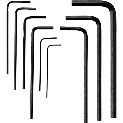 [EZM.1040268] Kunci L HOZAN W-99 Hexagonal Wrench Set 9 pcs 0.71mm ~ 4mm Original Japan
