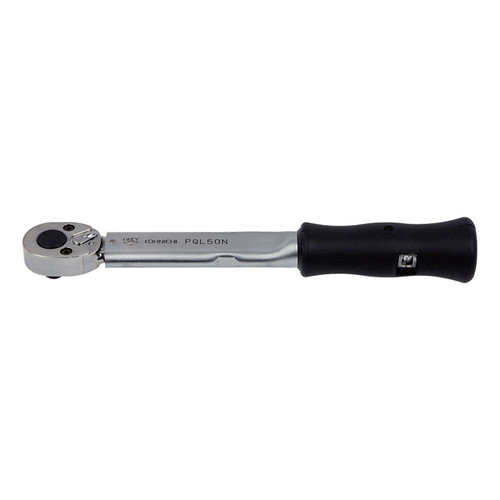 [EZM.1040269] Kunci Torsi Tohnichi PQL50N SQ 3/8" Ratchet Head Type Pre-Lock Torque Wrench 10 - 50Nm with Hex Key Adjuster