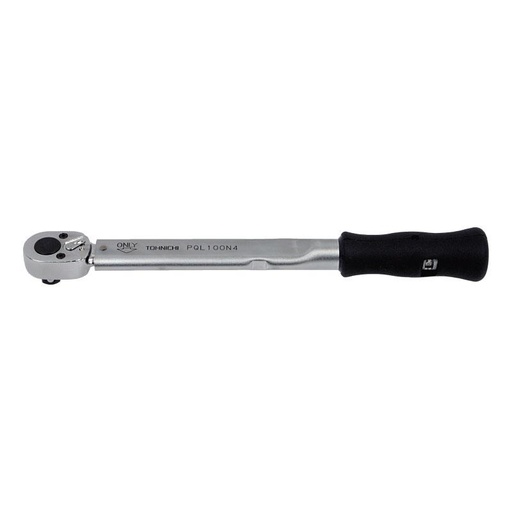 [EZM.1040270] Kunci Torsi Tohnichi PQL100N4 SQ 1/2" Ratchet Head Type Pre-Lock Torque Wrench 20 - 100Nm with Hex Key Adjuster