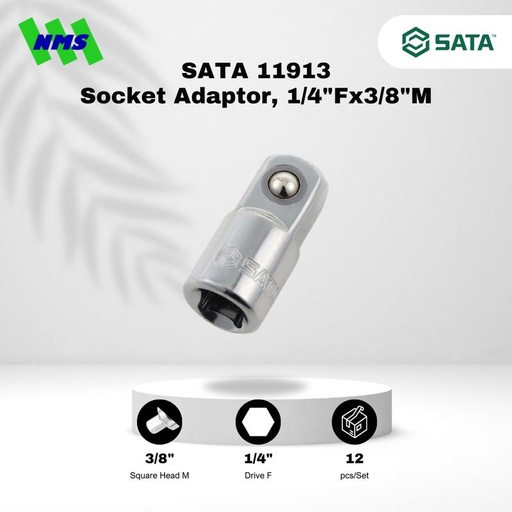 [EZM.1040757] Konverter SATA 11913 Socket Adaptor, 1/4" F x 3/8" M
