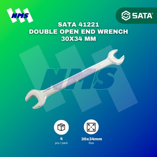 [EZM.1040777] Kunci Pas SATA 41221 Double Open End Wrench 30mm X 34 mm