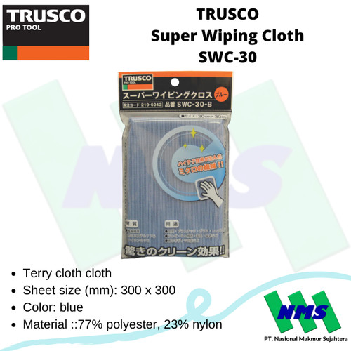 [EZM.1042570] Kain Lap TRUSCO Super Wiping Cloth SWC-30 219-6042