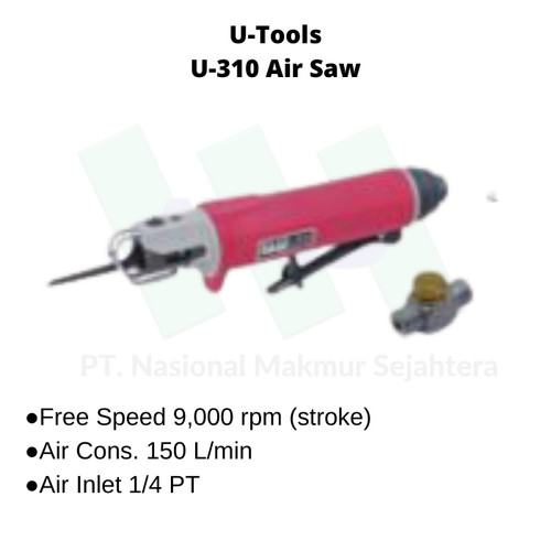 [EZM.1042919] Mesin Gergaji Angin U-310 U-Tools Air Saw 9000 rpm