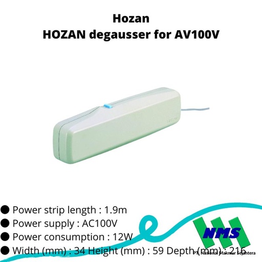 [EZM.1043042] TRUSCO 119-6367 HOZAN degausser for AV100V